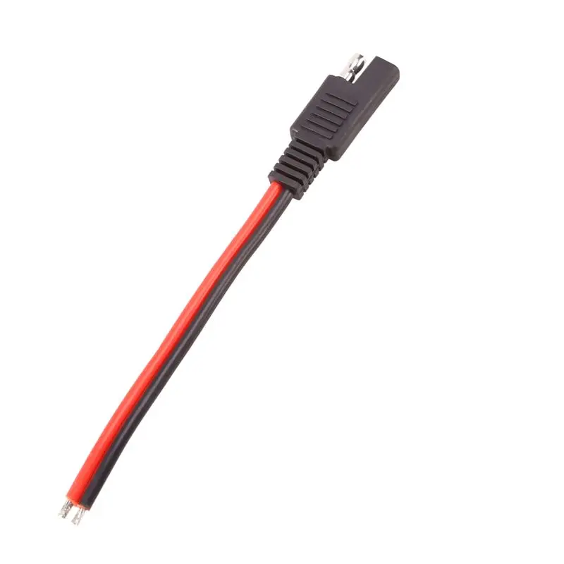 A25P 30PCS 15CM SAE 2 Pin Quick Connector Disconnect Plug 14AWG SAE Extension Cable Wire Harness For Motorcycle Solar Panel
