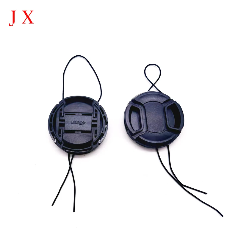 37/40.5/46/49/52/55/58/62/67/72/77/82mm 센터 핀치 스냅온 캡 렌즈 보호 커버 Sony DSLR 카메라용 Nikon용 Canon용