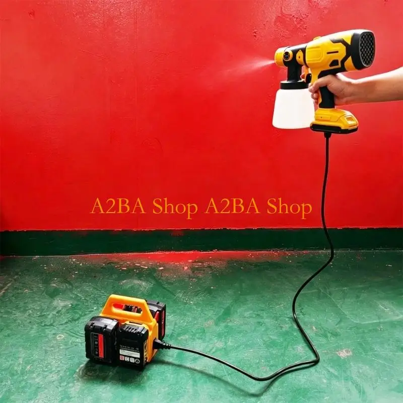 A2BA Tool Power Supply Adapter Extender, 4Slot Lithium Batteries Expansion Base with 57in Cable for DW,MKI,MWK 18V 21V Battery
