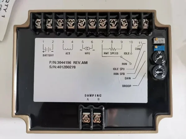 Governor Control Speed Controller