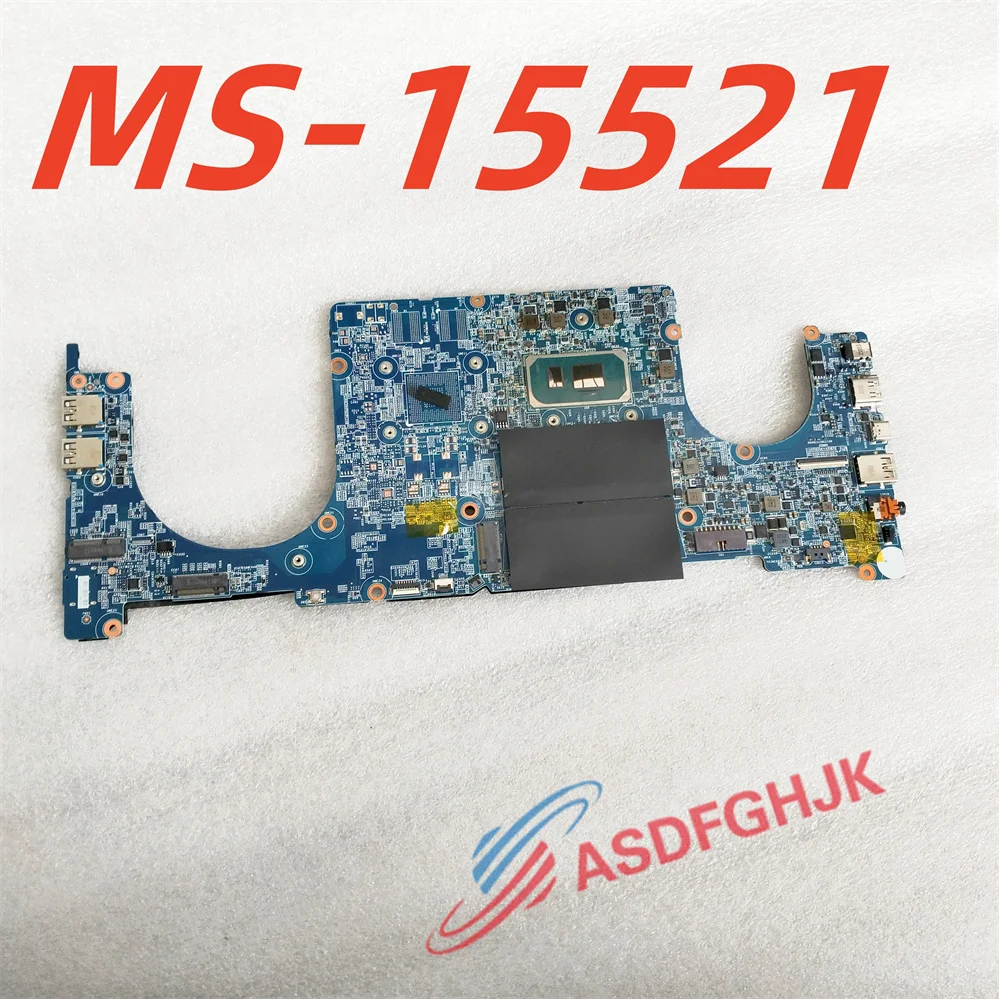 Genuine MS-15521 FOR MSI Modern 15 A11M-004 A11M-221 LAPTOP MOTHERBOARD WITH I7-1165G7 CPU   test ok