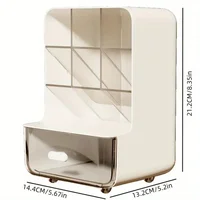 Multi-Layer Desk Organizer Large Capacity Office Accessories Slanted Insert Pencil Holder Storage Box Stationery Supplies School - Image 6