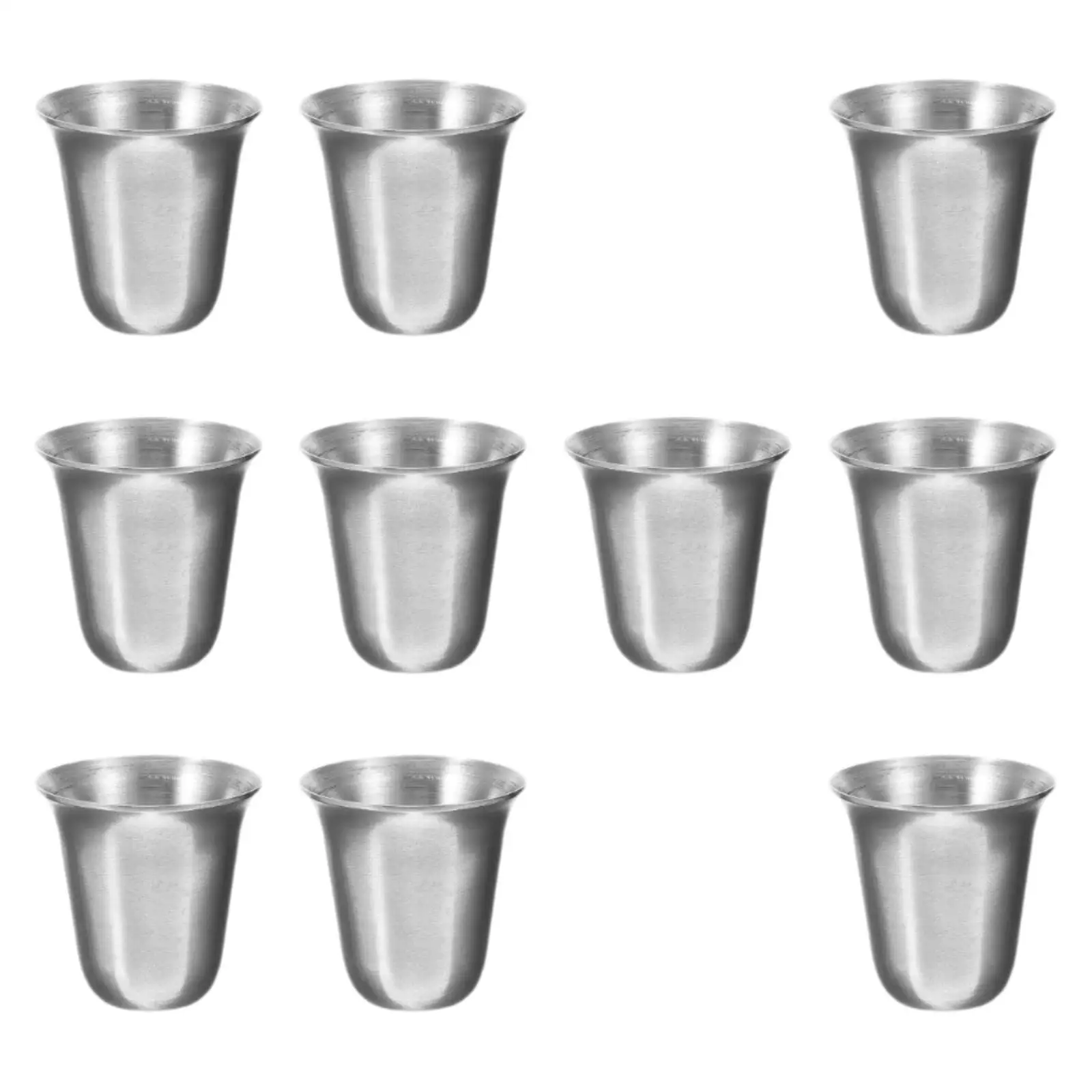 Holy Grail Stainless Steel Religious Cup Set Stackable Tableware for Eucharist Ritual Western Art Collectible Gift