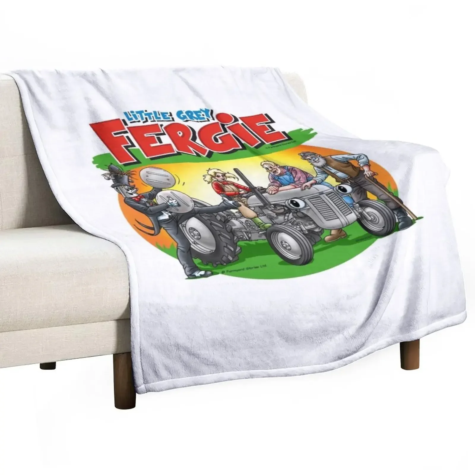 

Little Grey Fergie and friends Throw Blanket blankets and throws Sofa cosplay anime Decorative Beds Blankets