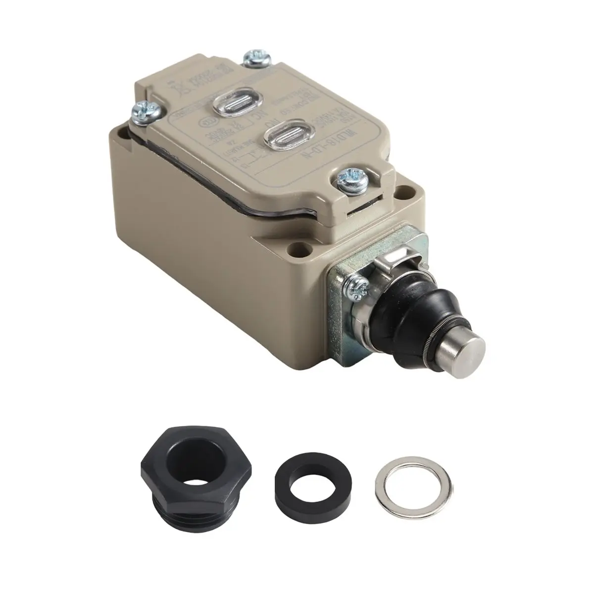 AC240V Sealed Waterproof Travel Limit Switch WLD18 for Industrial Machinery and Automation Systems, Rotary Type 40±20mm