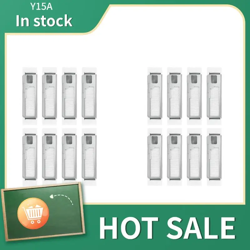 

Y15A 16Pcs Compatible For Narwal J4 Lite Robot Vacuum Cleaner Replacement Accessories Filter Dust Bag Spare Part