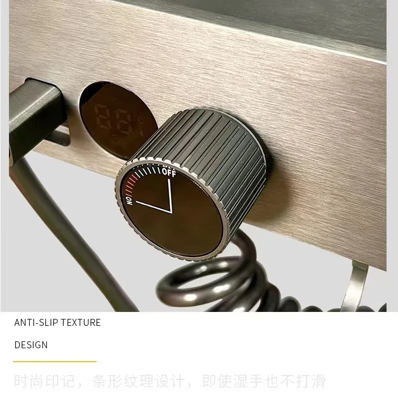 rainfall shower head combo setconstant temperature digital display shower set