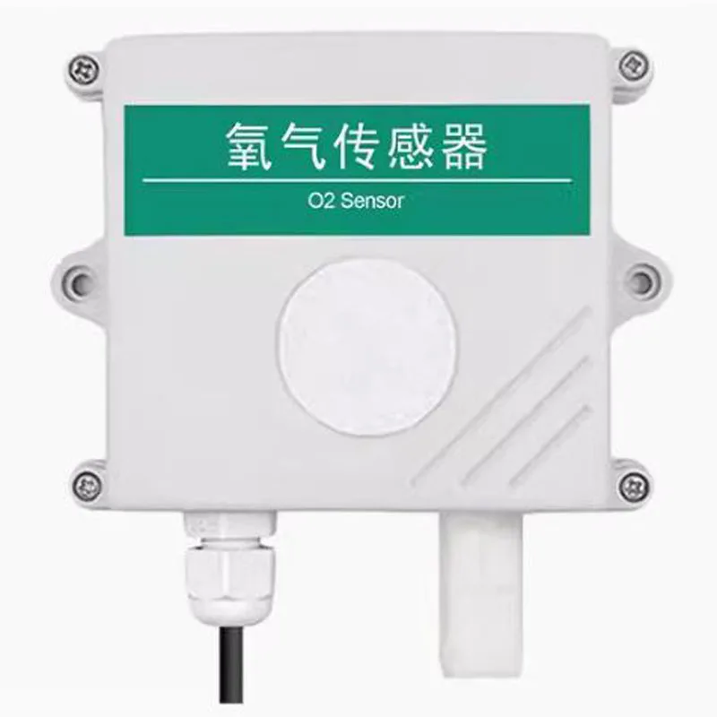 IP65 output RS485 0-5V 0-10V 4-20mA O2 sensor module industrial grade O2 sensor gas oxygen concentration measurement detector