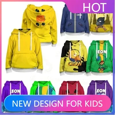 Children Video Game 3D Hoodie Sweatshirt Clothing Harajuku Hoodies Kids Tops Men 2024 Boys Girls Cartoon Jacket