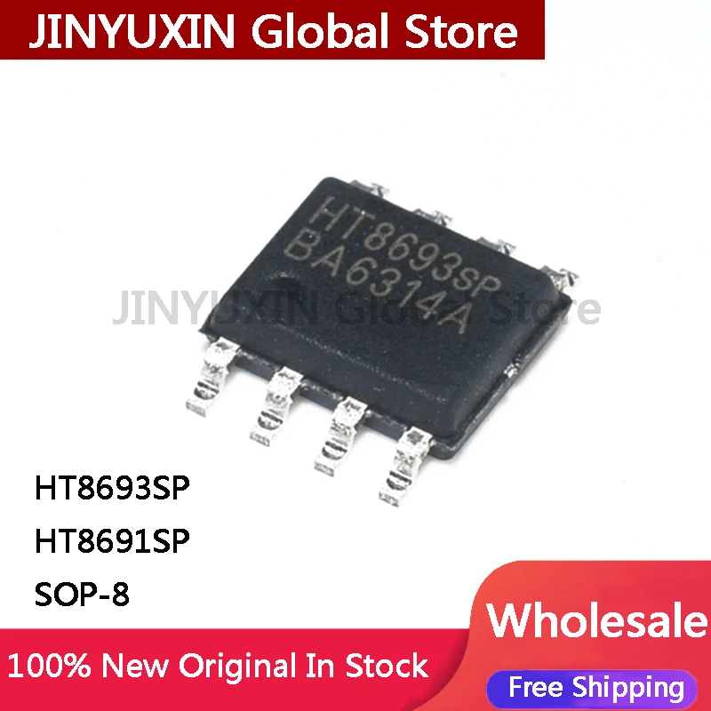 10Pcs HT8693SP HT8693 HT8691SP HT8691 Mono Audio Amplifier SOP-8 IC Chip Stock Wholesale