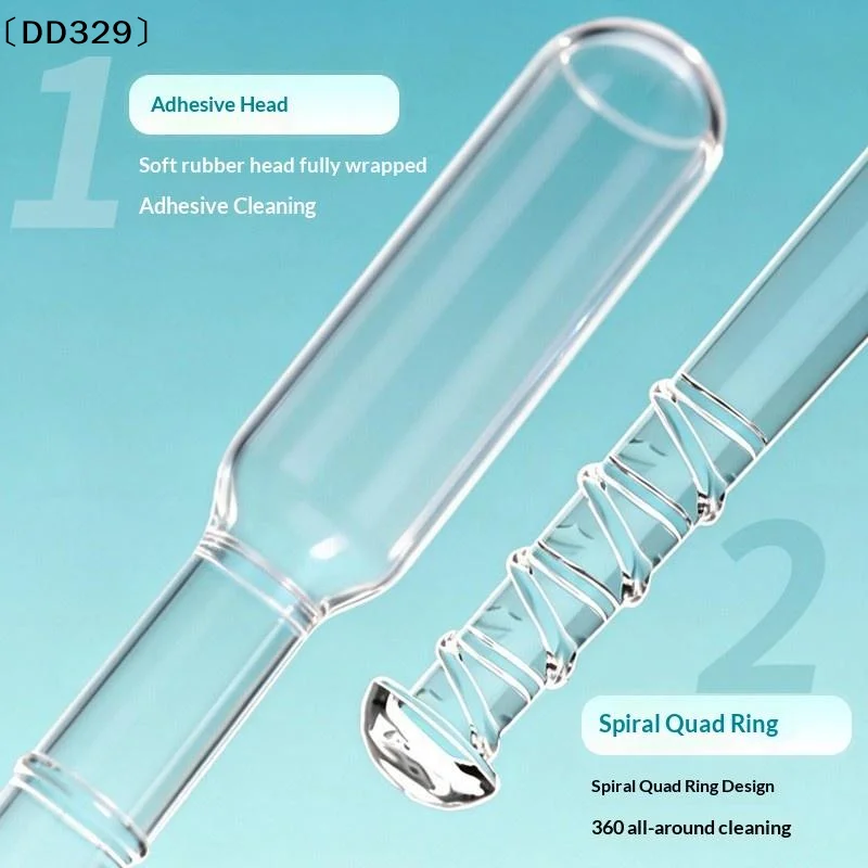 24 Pcs Reusable Earwax Removal Swabs Sticky Ear Cleaning Stick Adhesive Ear Pick Soft Ear Cleaning Tools For Gentle Care〔DD329〕