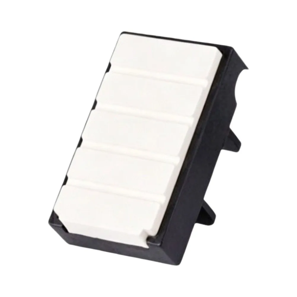 62.5x37mm Conveyance Chain Pad Rubber Nylon For HSK Edge Banding Machine Woodworking Conveyor Track Plate Block Black Gray