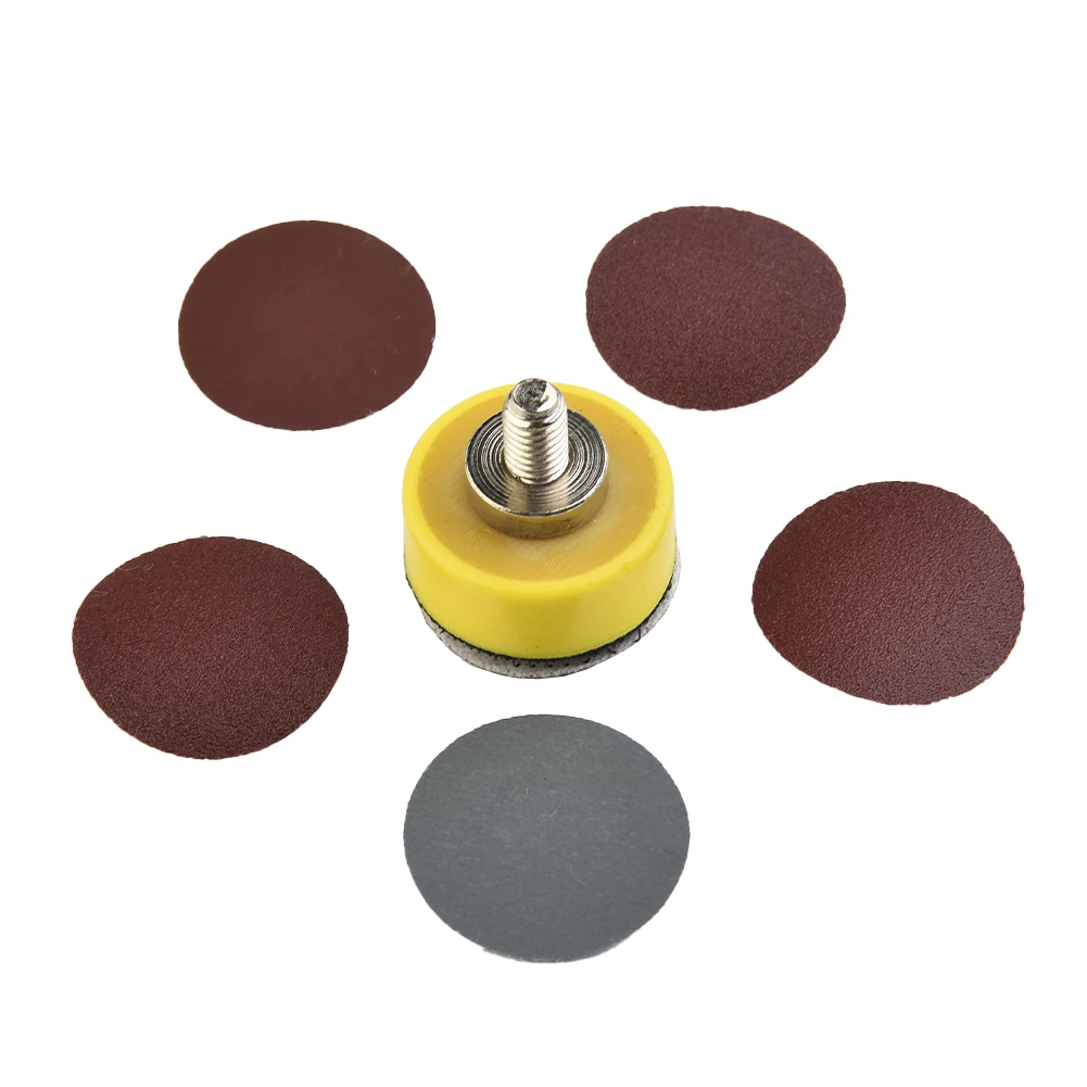 Handle Sandpaper Grinder Polisher Abrasive 100-3000 grit Replacement Attachment Accessories Flocking Sanding disc