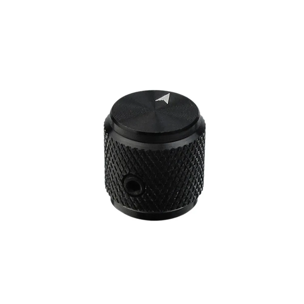 

2 Sets Electric Guitar Knob Volume for Brass Tone Musical Instrument Metal Black