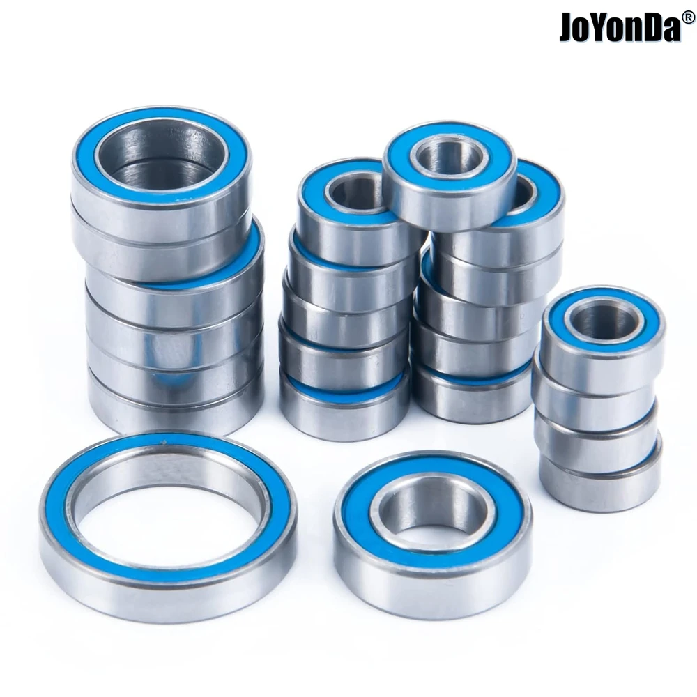 

23pcs Blue Ball Bearing Kit - Precision High Speed Bearing for 1/10 RC Crawler Car Axial Wraith RR48 2.2 RTR