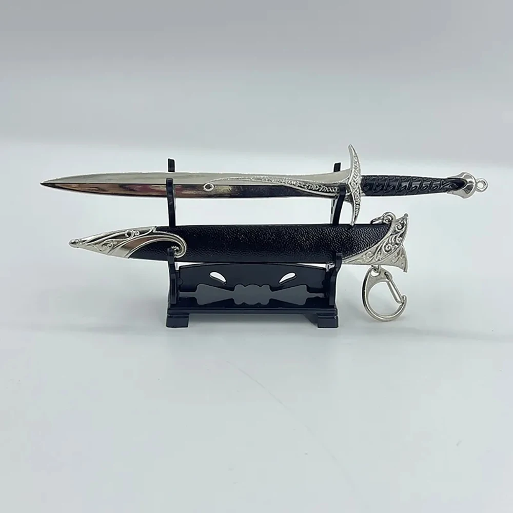 18 سنتيمتر ستينغ سلاح السيف المفاتيح فرودو بيلبو باجينز الهوبيتس الفيلم الأجهزة الطرفية القرون الوسطى جميع المعادن السيف للمنزل الديكور هدية