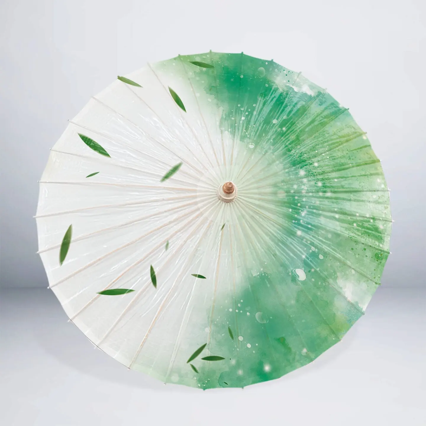 120cm Oil Paper Umbrella Pure Handmade Water Waterproof Beach Decorative Rainproof Sunproof Chinese Classical Dance Big Parasol