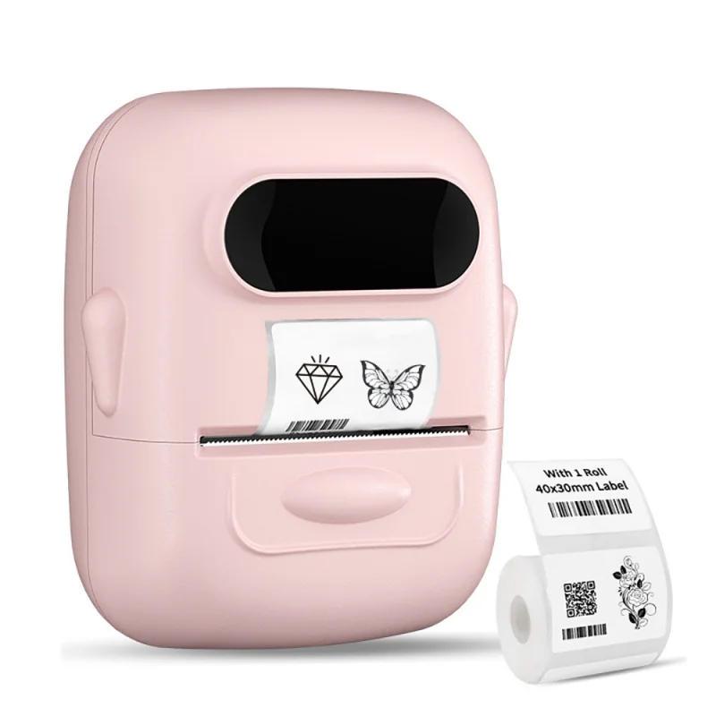 Customized New Portable Label Printer Food, Jewelry, Clothing Tags, Home Price Thermal Label Printer