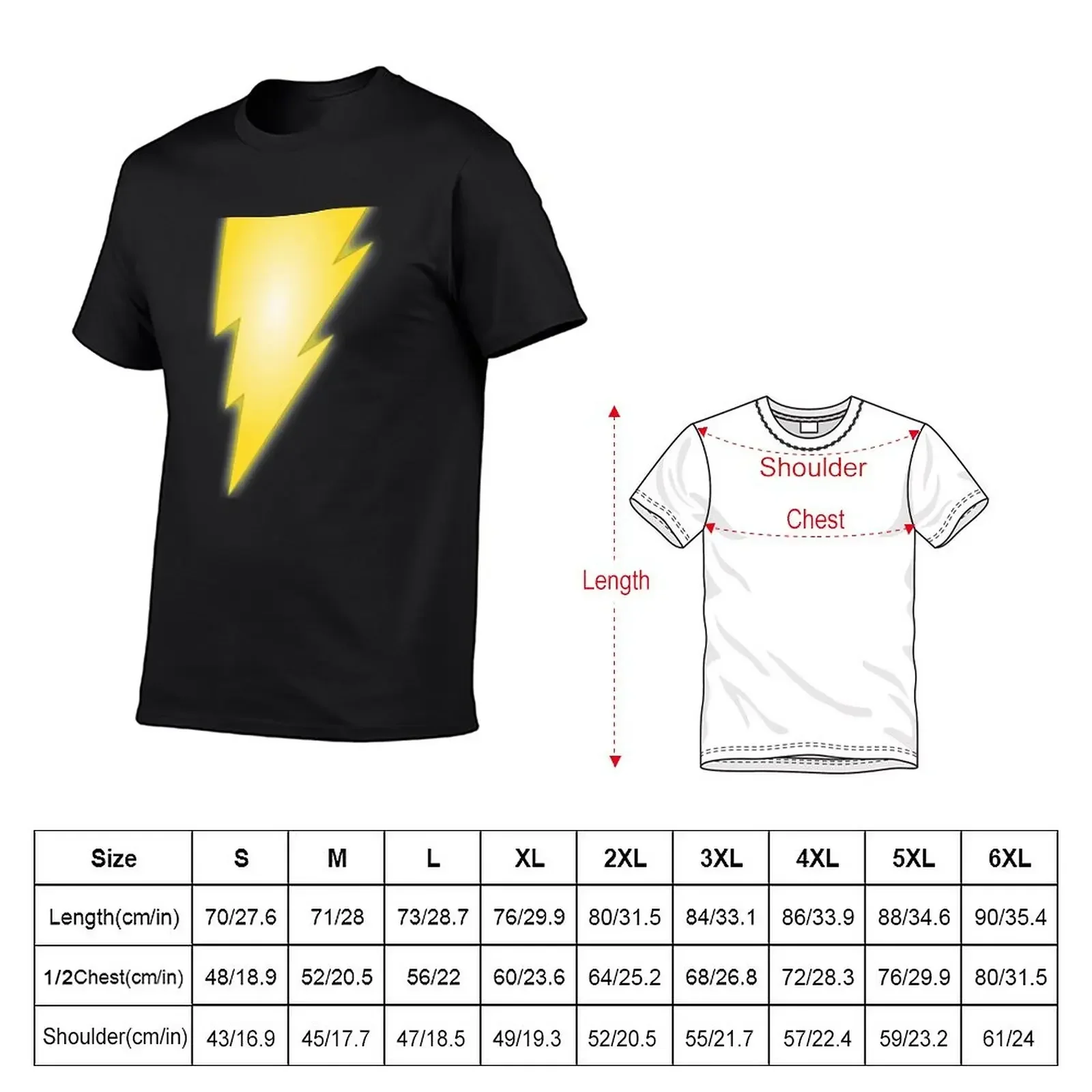 Black Adam symbol T-Shirt customs design your own customs plain t shirts for men cotton