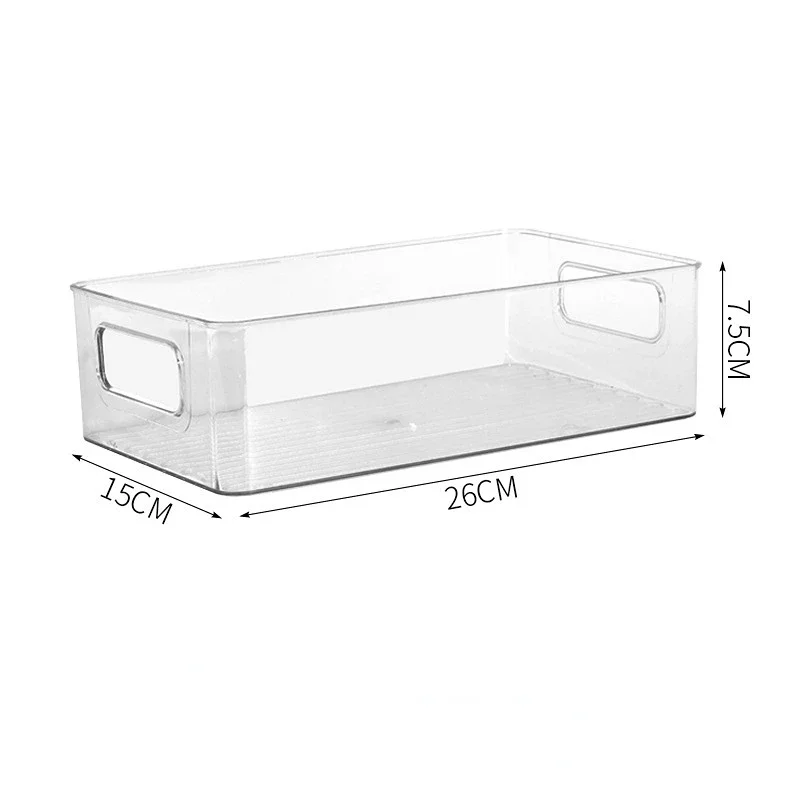 Table Top Transparent Storage Box Book Box Cosmetic Jewelry Finishing Lovely Student Storage Basket Acrylic Organizer Box