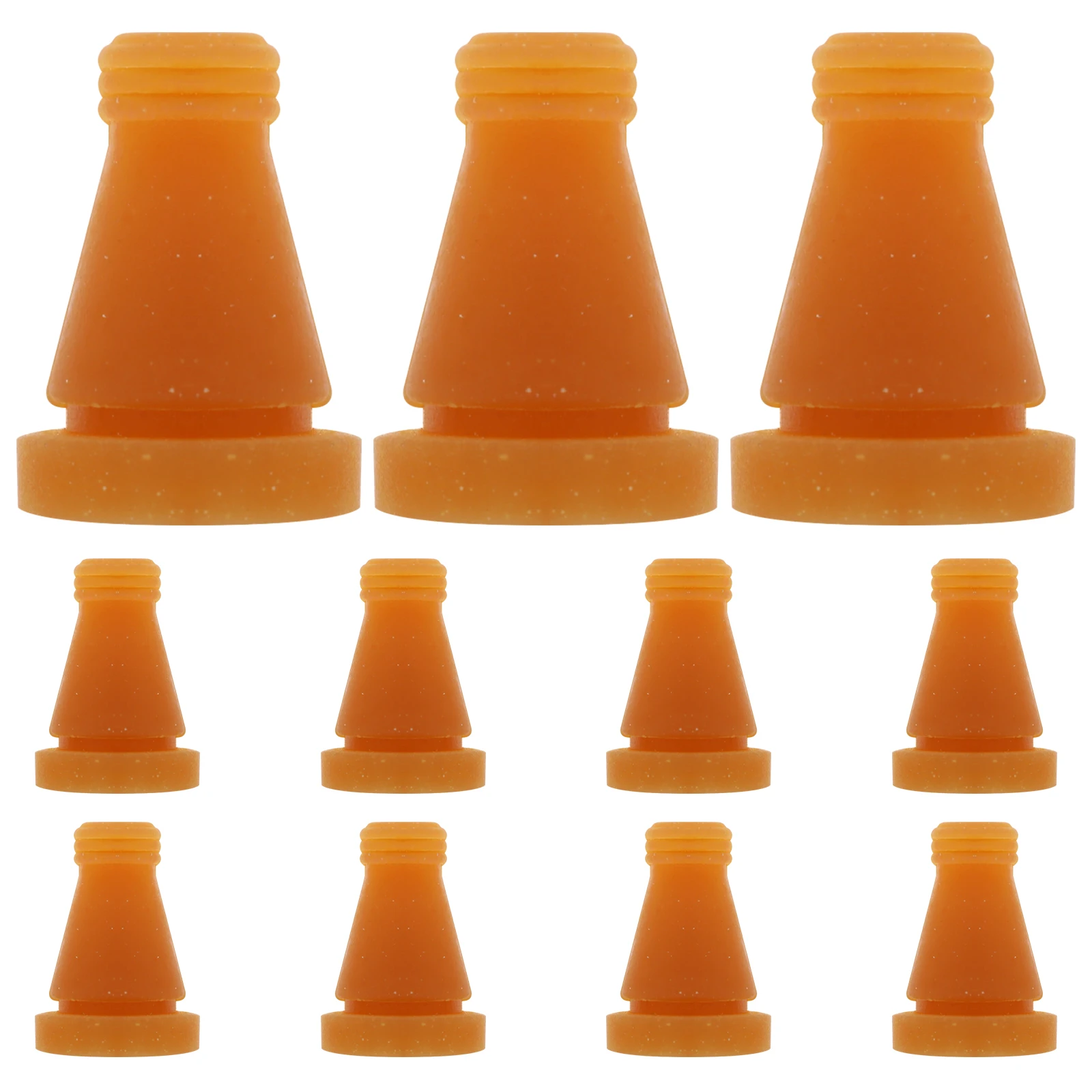 

10pcs Durable Rubber Plucking Rods Poultry Chicken Plucker Hair Removal Stick Reusable Efficient Machine Accessories Replacement