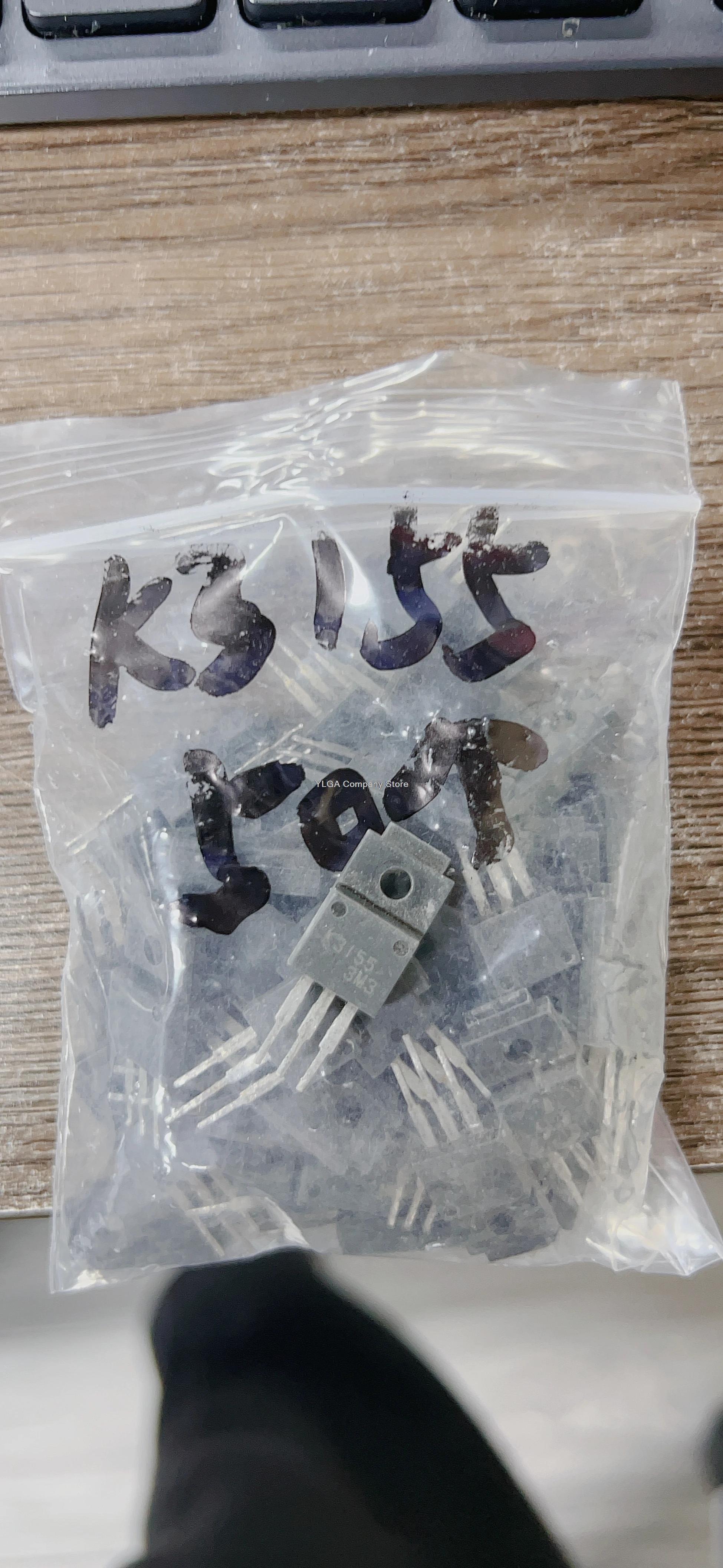 

K3155 2SK3155 Original 150V 15A N-channel MOSFET TO-220F Plastic Encapsulation 50PCS