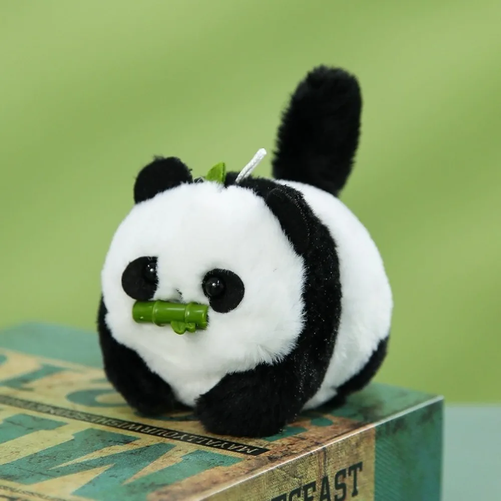Plushies Wind-up Toy Simulation Kitten Plush Cat Plush Keychain Backpack Pendant Decompression Toy Shakes Tail Doll