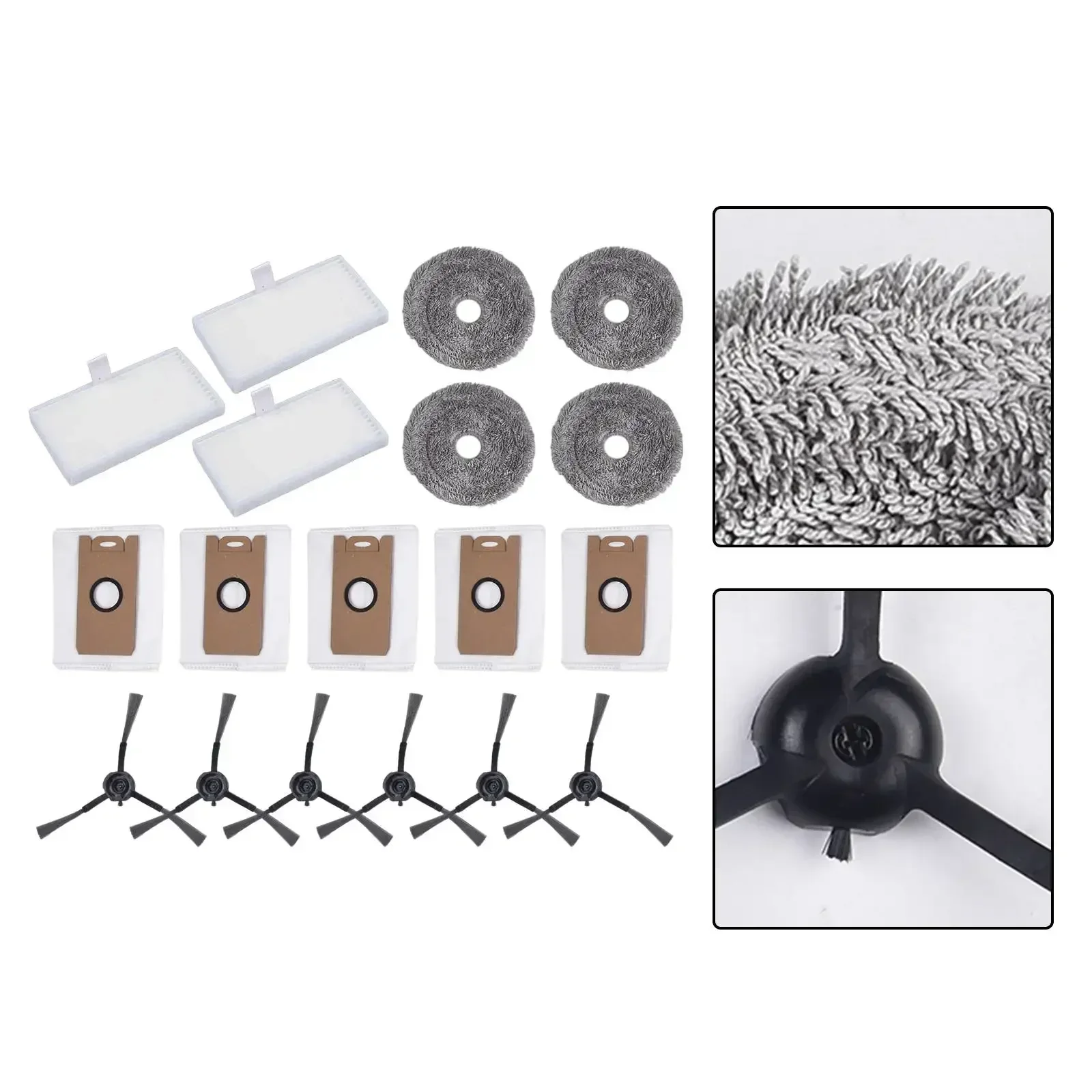 Uwant U200 ProFor Edison 2 Plus için Yedek Parça Seti Verimli Temizlik Yüksek Uyumluluk [18 Parça]