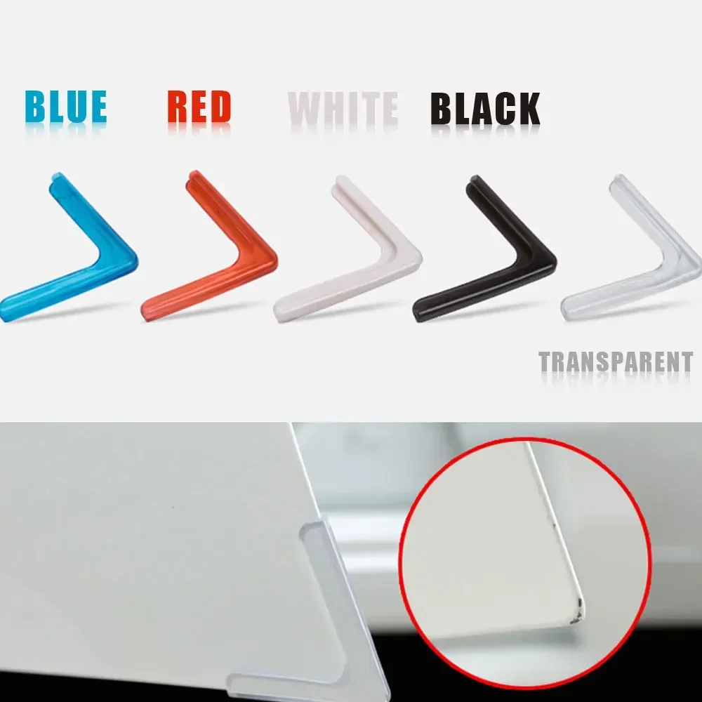 4pcs Car Door Edge Protect Sticker Car Door Corner Collision Avoidance Strip Auto Body Bumper Anti Scratch Strip Car Accessories