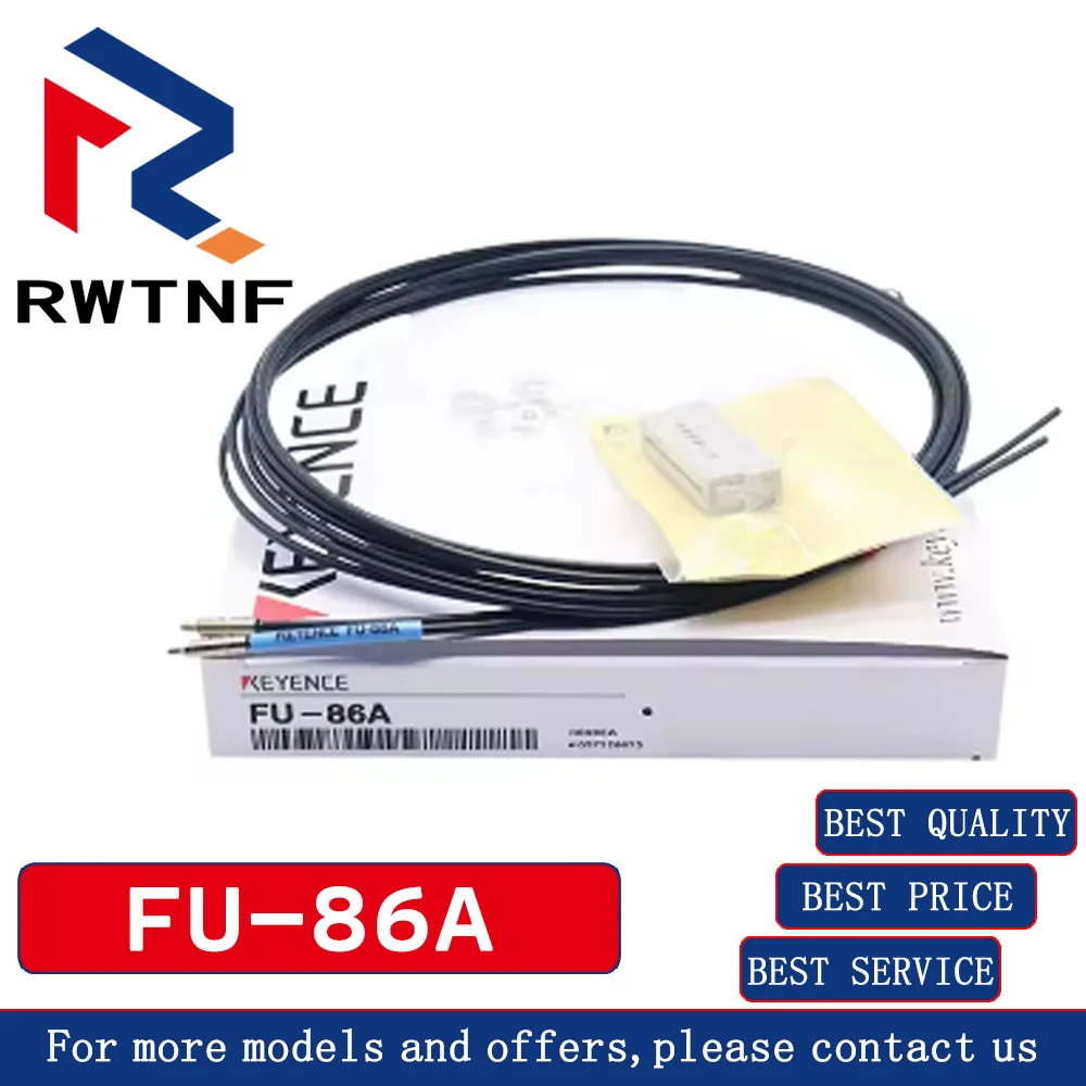 Brand New Genuine FU-86A KEYENCE Penetrating fiber optic sensor, 100% original warehouse stock