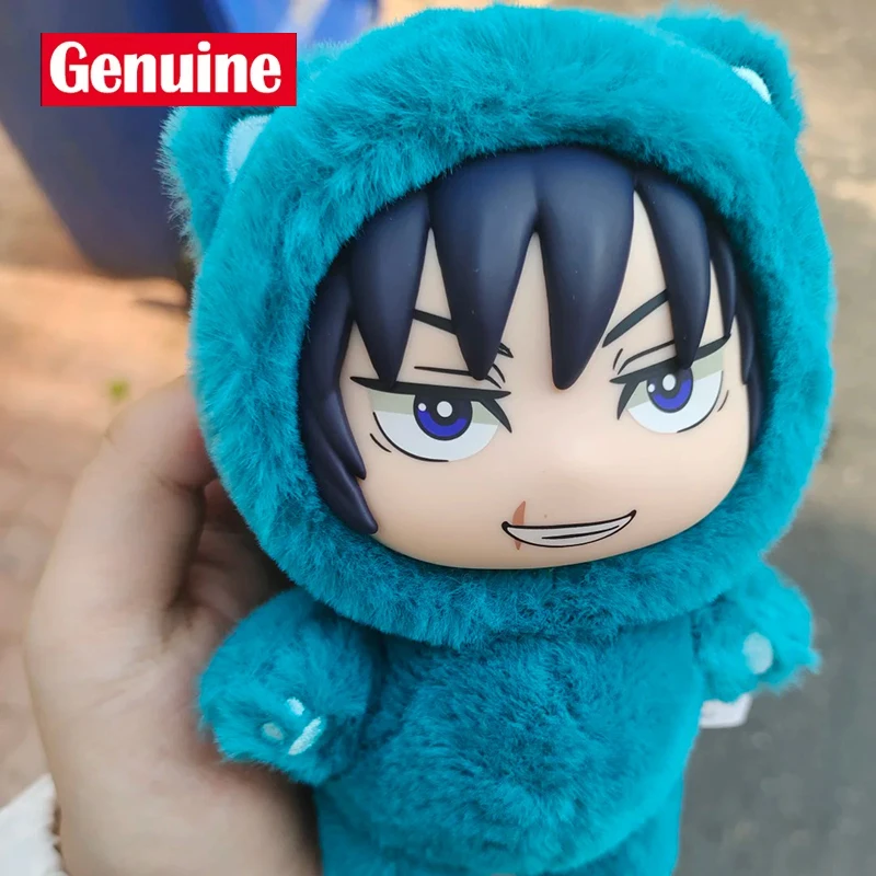 Jujutsu Kaisen 2, серия «кошачьи ушки», загадочная плюшевая слепая коробка, аниме-фигурка, Коллекционная игрушка, модный виниловый декор для лица, подарок на день рождения