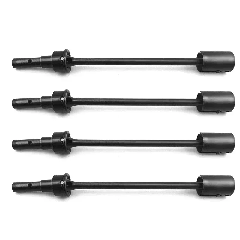 4 pcs/2 pcs Stalen Aandrijfas CVD Aandrijfas en Drive Cup voor E-Revo 2.0 VXL 86086-4 1/10 RC Auto Upgrade Onderdelen Accessoires