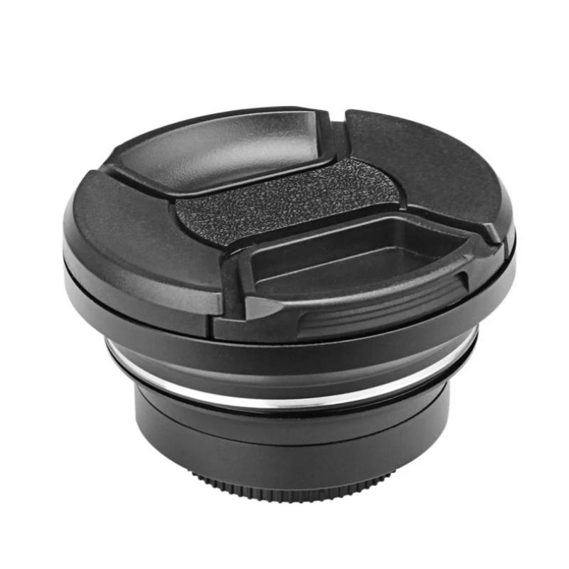 Macro professionale da 37 mm + obiettivo grandangolare da 72 mm 0,39X Full HD per videocamera 4K