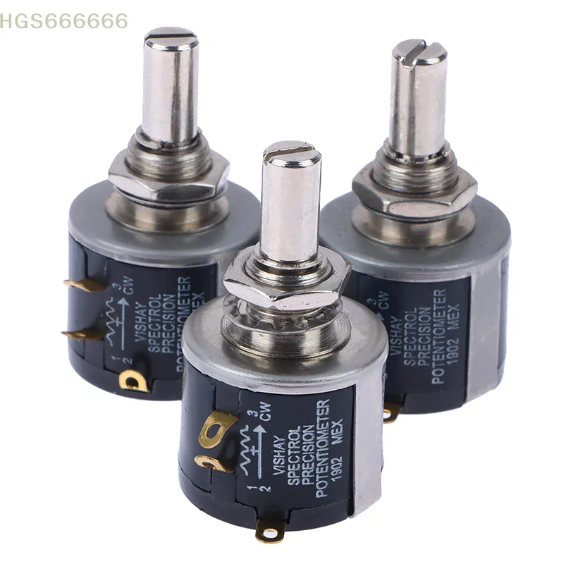 1 قطعة 534 2 واط 100R 200R 500R 1K 2K 5K 10K 20K 50K 100 كيلو 534-1-1 Spectorl الدقة لفائف سلك الجرح الجهد #5