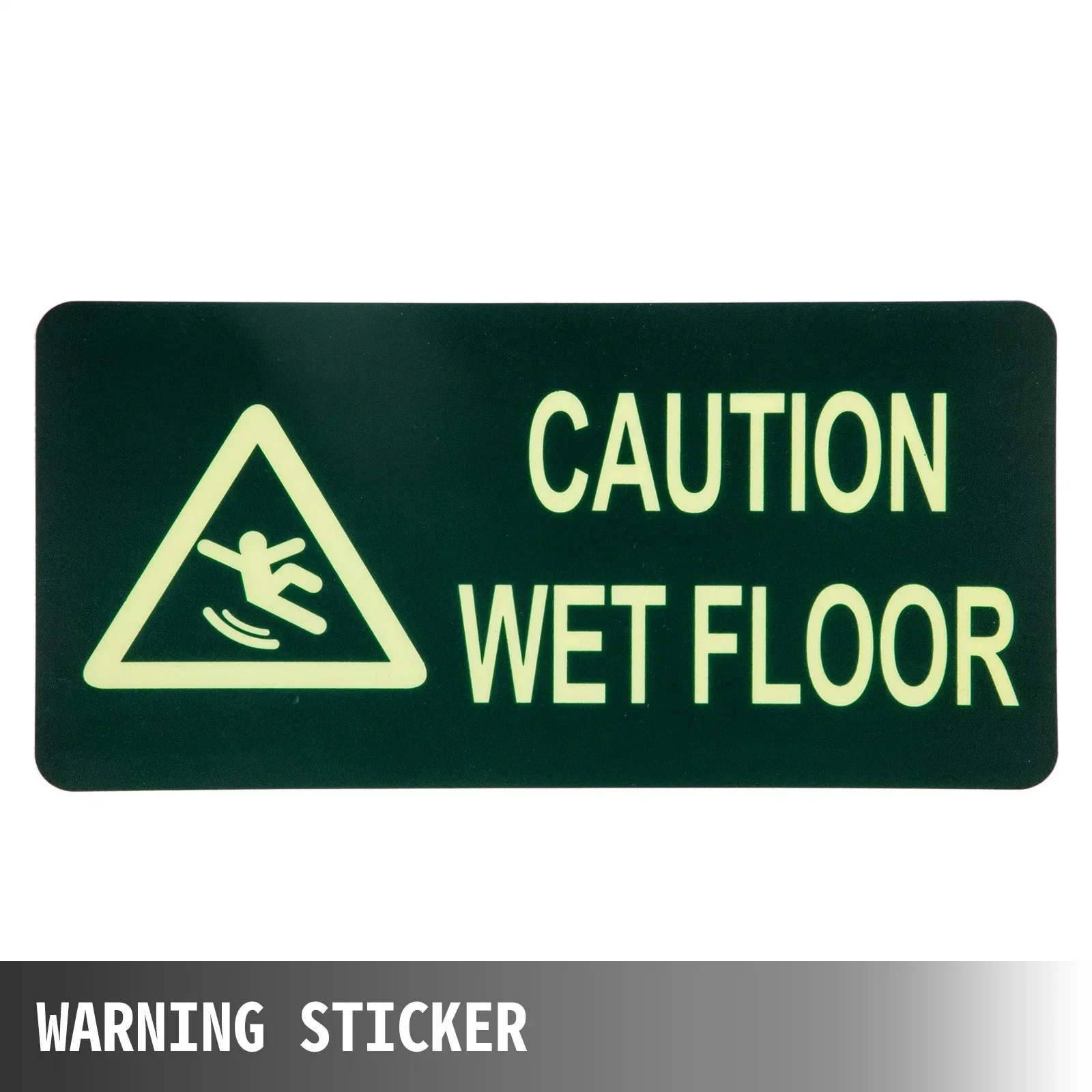 VEVOR 10 Pack Floor Safety Cone 26-Inch Yellow Caution Wet Floor Sign 4 Sided Floor Wet Sign Public Safety Wet Floor Cones Bilin