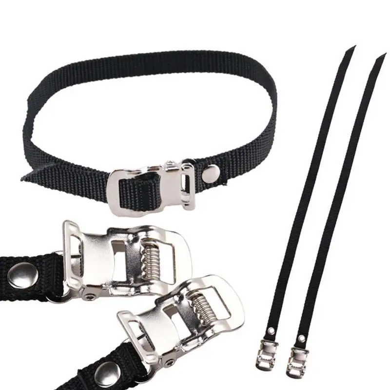 Bike Pedal Straps | Exercise Bike Pedal Straps Extra Long | Pedal Clips Strap Anti-Slip Foot Pedal Universal Wheel Stabilizer St