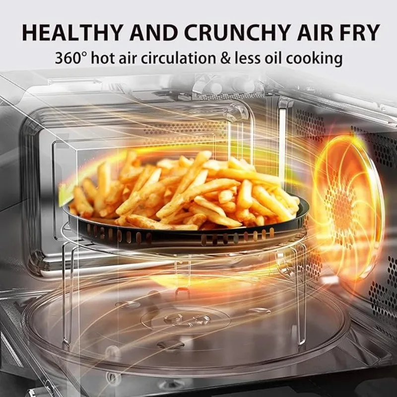 Inverter Countertop Microwave Oven Air Fryer Combo MASTER Series, Broil, Convection, Speedy Combi, Even Defrost 11.3''