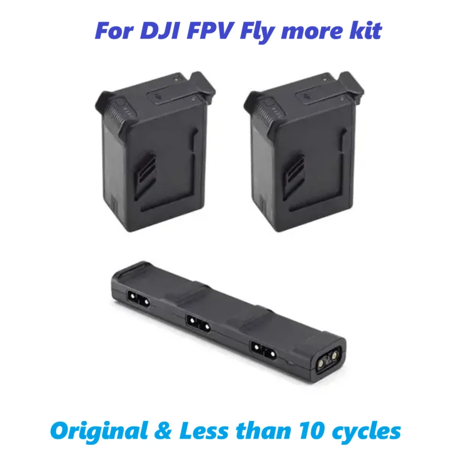 Original & Activated Less Than 10 Cycles Intelligent Flight Battery with Hub for DJI FPV Drone