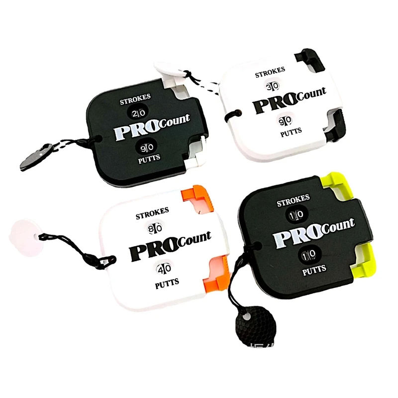 Zeroable Mini Convenient Golf Strokes Putt Score Counter Double Digit Score Goalie With Keychain Easily Goes Back To Zero