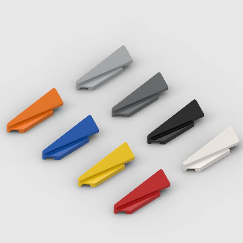 *Wedge 1 x 5 Spoiler Left * 1729A 20 pcs DIY enlighten block brick part No. 3388 Compatible With Other Assembles Particles