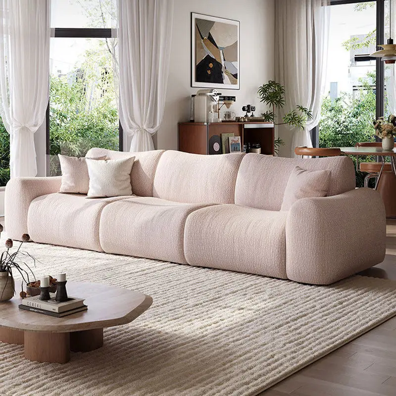

Cute Puffs Living Room Sofas Futon Floor Nordic Designer Lounge Living Room Sofas Decor Modern Muebles Entrance Hall Furniture