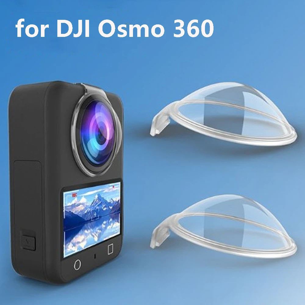 Lens Guard for DJI Osmo 360, PC Lens Protector Cover with Anti-Reflective Coating for Osmo 360 Lens Cap Camera Accessories