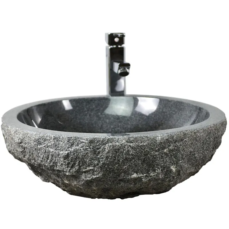 

Marble counter basin, home Nordic retro stone washbasin, courtyard garden art washbasin