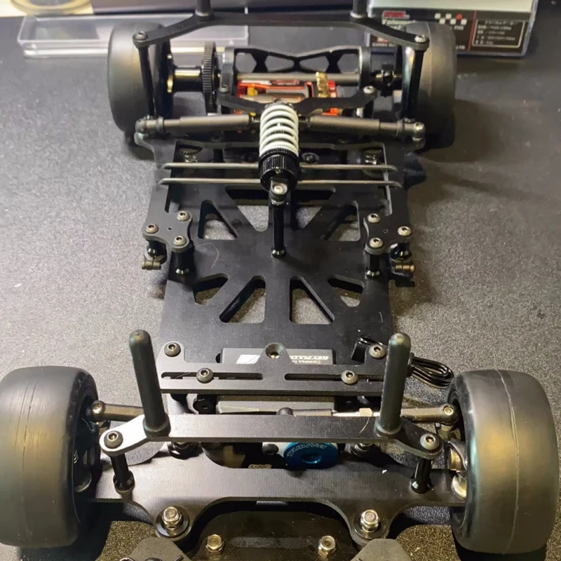 1/10 On Road Frame Mini Chassis 225mm Wheelbase R/C Car Drift Model Diy Modification