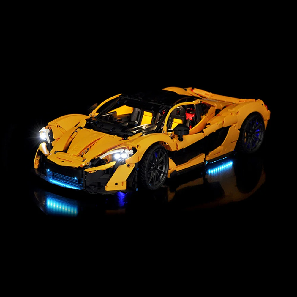 

Светодиодный светильник LYBMTWF для 42172 McLaren-P1 — Комплект светодиодного освещения, совместимый с моделью строительных блоков — НЕ входит в комплект моделей