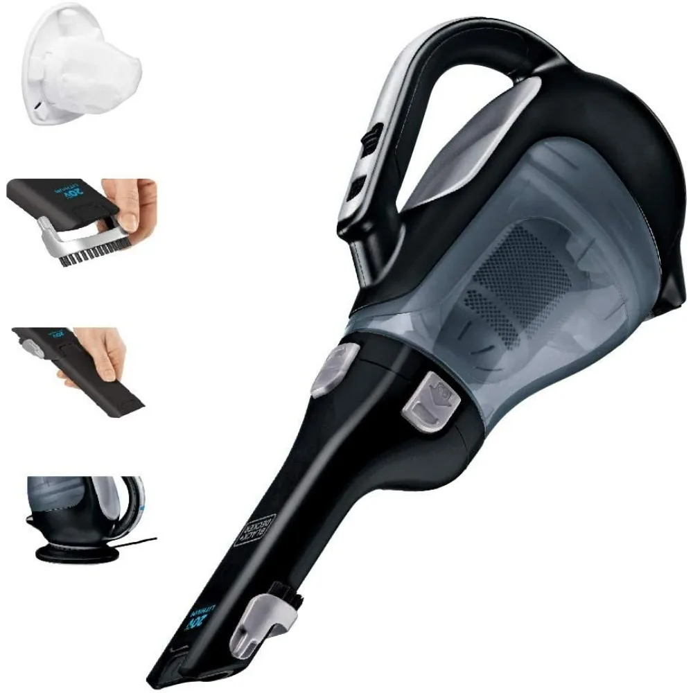 

dustbuster AdvancedClean Cordless Handheld Vacuum, Home and Car Vacuum (BDH2000L)