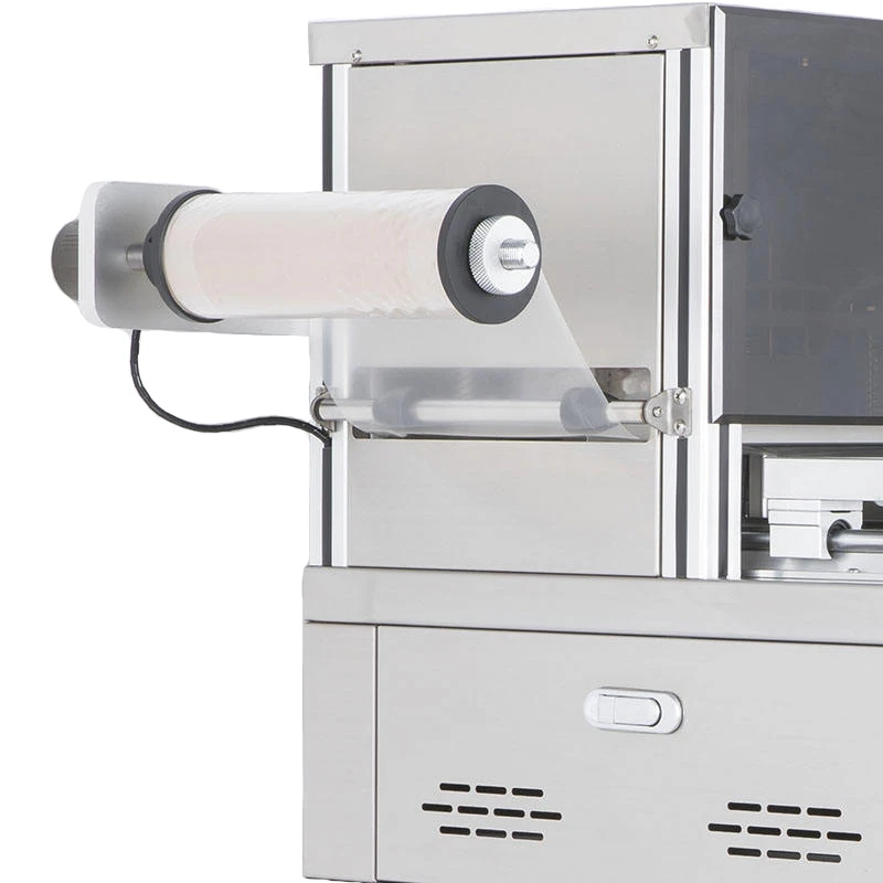 Nitrogen Flushing Automatic Vertical Sealing Machine for Plastic Paper Meal Box Food Container Packing Custom