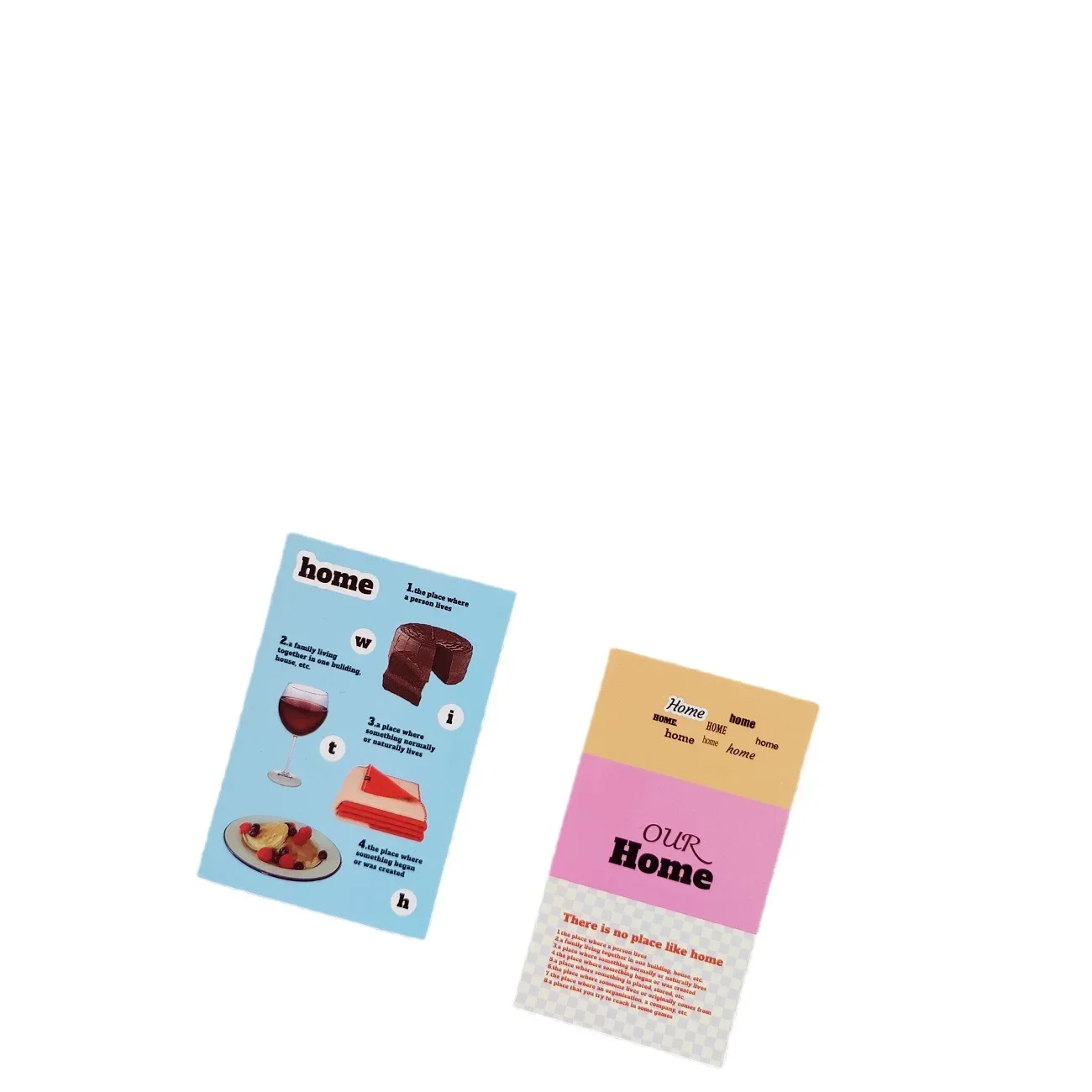 شخصيات Oab الكورية 202Hosil مجلة ذات المناظر الطبيعية الخلابة الرجعية سكرابوكينغ المواد الزخرفية خليط ورقة حقيبة/