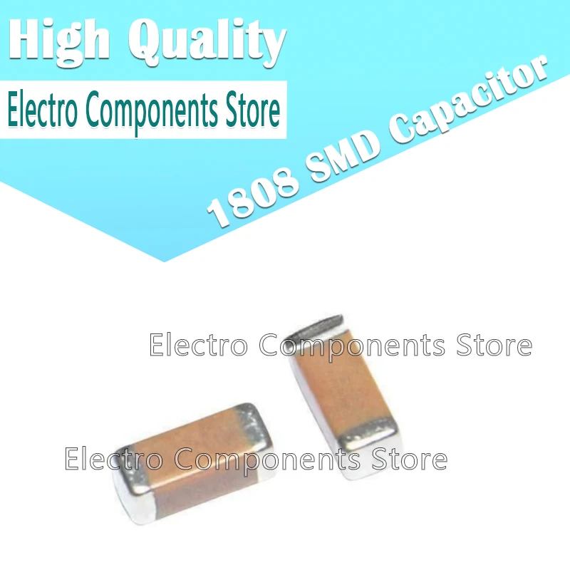 10PCS SMD Capacitor 1808 470pF X7R 2KV 4520 470P 471K MLCC Ceramic Capacitance 4.5*2.0mm