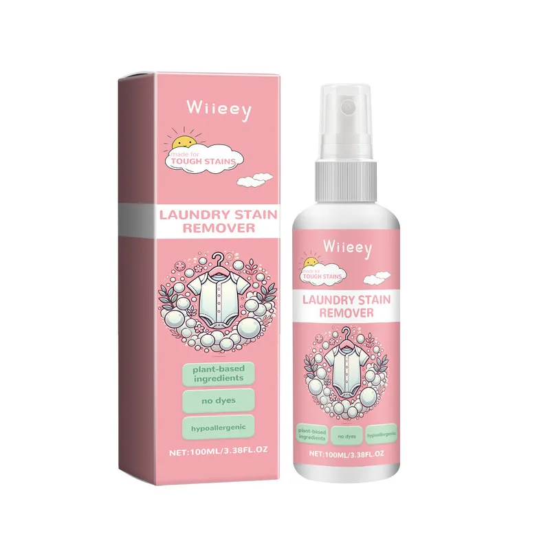 Quitamanchas suaves para ropa de bebé, ingredientes derivados de coco, extracto de Aloe, elimina las manchas de leche y alimentos, protege la piel delicada